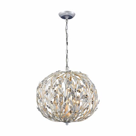 A large image of the Elk Lighting 18185/5 Pearl White