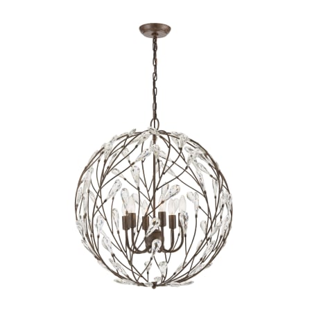 A large image of the Elk Lighting 18258/6 Sunglow Bronze
