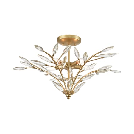 A large image of the Elk Lighting 18293/5 Champagne Gold