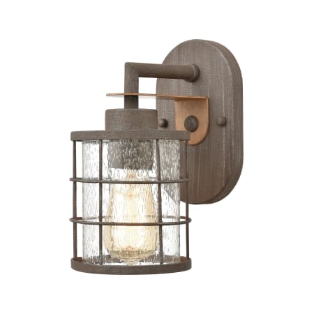 A large image of the Elk Lighting 18363/1 Rusted Coffee / Light Wood