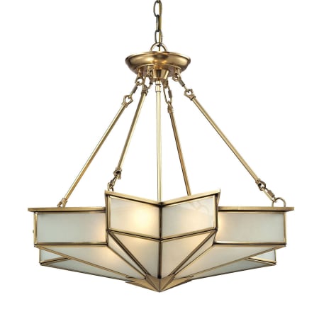 A large image of the Elk Lighting 22012/4 Brushed Brass