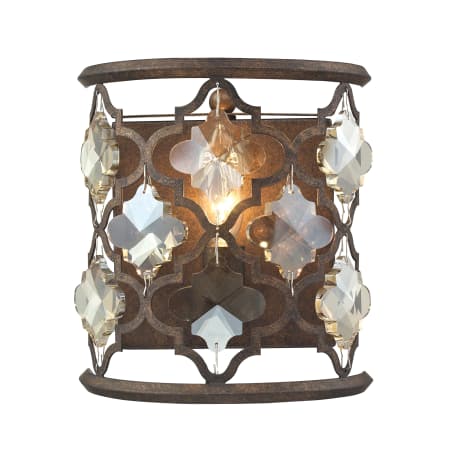 A large image of the Elk Lighting 31095/1 Weathered Bronze