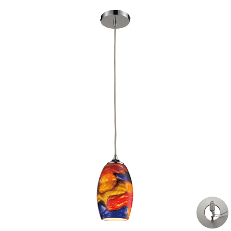 A large image of the Elk Lighting 31339/1-LA Polished Chrome
