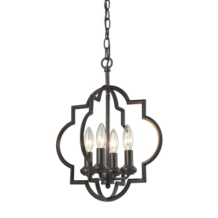A large image of the Elk Lighting 31812/4 Oil Rubbed Bronze