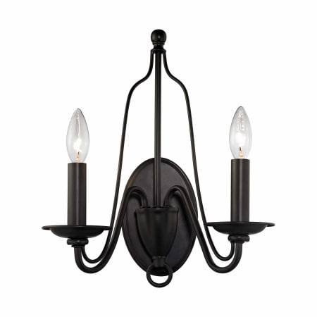A large image of the Elk Lighting 32160/2 Oil Rubbed Bronze