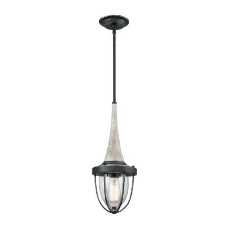 A large image of the Elk Lighting 33130/1 Silvered Graphite