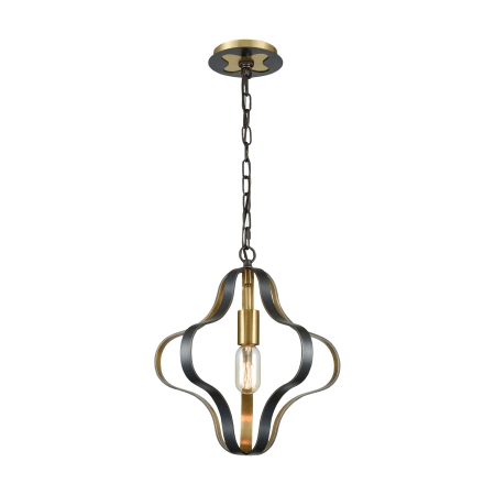 A large image of the Elk Lighting 33163/1 Aged Bronze / Aged Brass