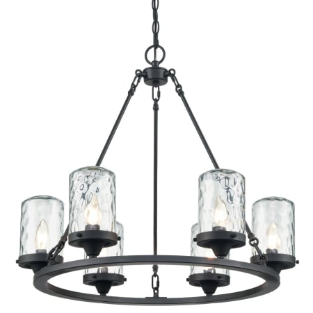 A large image of the Elk Lighting 45406/6 Charcoal