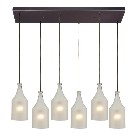 A large image of the Elk Lighting 46005/6RC Oiled Bronze