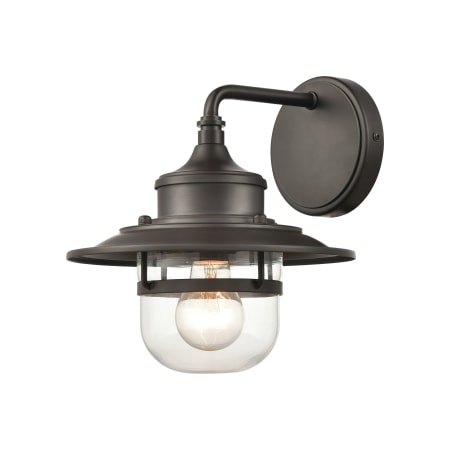 A large image of the Elk Lighting 46070/1 Oil Rubbed Bronze