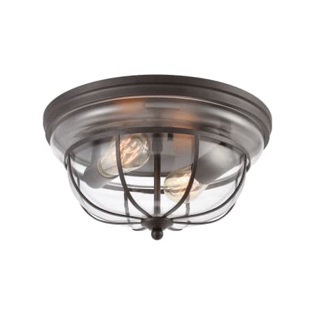 A large image of the Elk Lighting 46564/2 Oil Rubbed Bronze