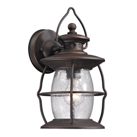 A large image of the Elk Lighting 47040/1 Weathered Charcoal