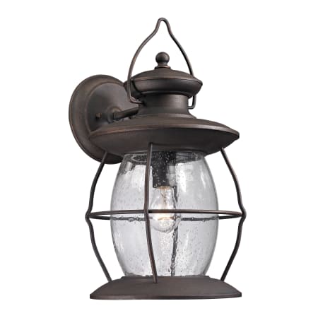 A large image of the Elk Lighting 47044/1 Weathered Charcoal