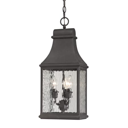 A large image of the Elk Lighting 47074/3 Charcoal
