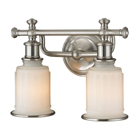 A large image of the Elk Lighting 52001/2-LED Brushed Nickel