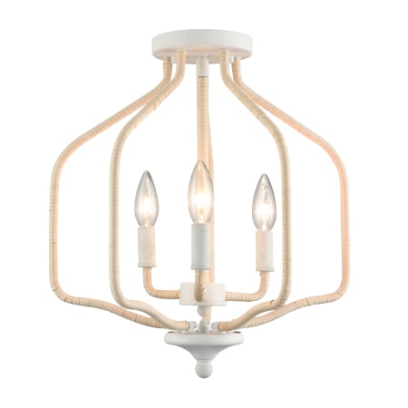 A large image of the Elk Lighting 52275/3 White Coral