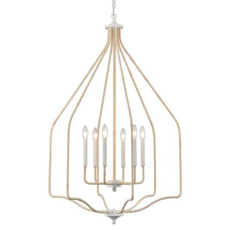 A large image of the Elk Lighting 52277/6 White Coral