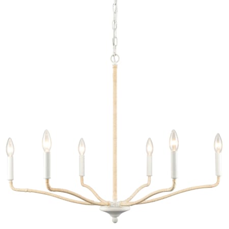 A large image of the Elk Lighting 52278/6 White Coral