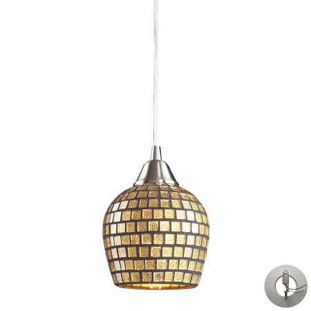 A large image of the Elk Lighting 528-1-LA Gold Leaf