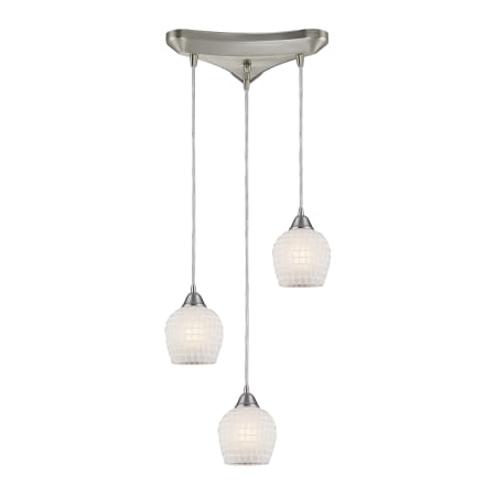A large image of the Elk Lighting 528-3 White