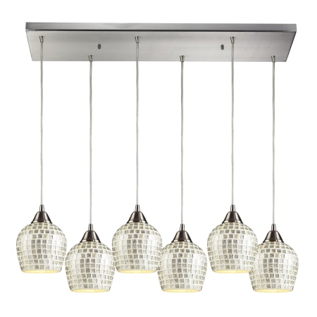 A large image of the Elk Lighting 528-6RC Silver