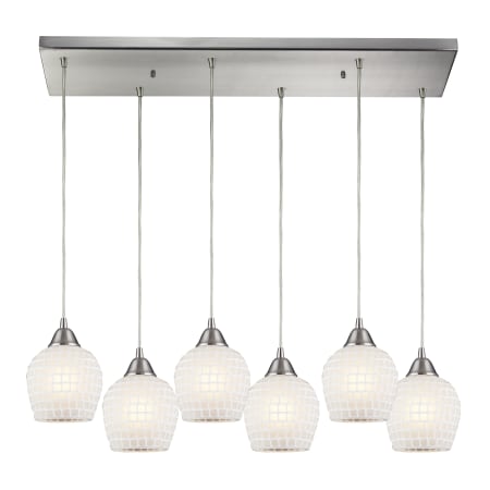 A large image of the Elk Lighting 528-6RC White