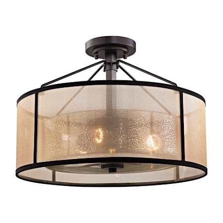 A large image of the Elk Lighting 57024/3 Oil Rubbed Bronze