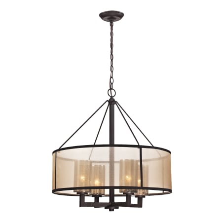 A large image of the Elk Lighting 57027/4 Oil Rubbed Bronze