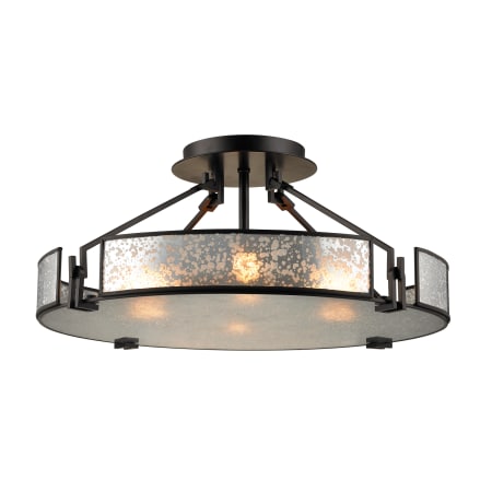 A large image of the Elk Lighting 57091/4 Oil Rubbed Bronze