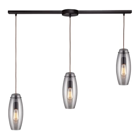 A large image of the Elk Lighting 60044-3L Oiled Bronze
