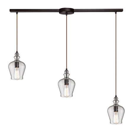 A large image of the Elk Lighting 60066-3L Oil Rubbed Bronze
