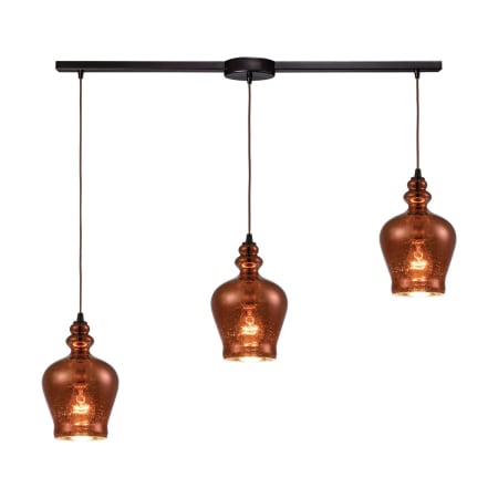 A large image of the Elk Lighting 60086-3L Oil Rubbed Bronze