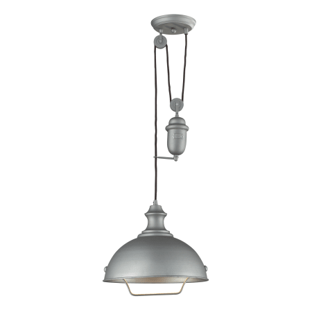 A large image of the Elk Lighting 65081-1 Aged Pewter