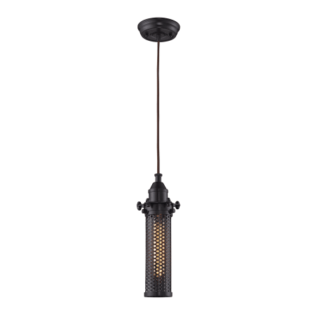 A large image of the Elk Lighting 66325/1 Oil Rubbed Bronze