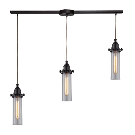 A large image of the Elk Lighting 66326/3L Oil Rubbed Bronze