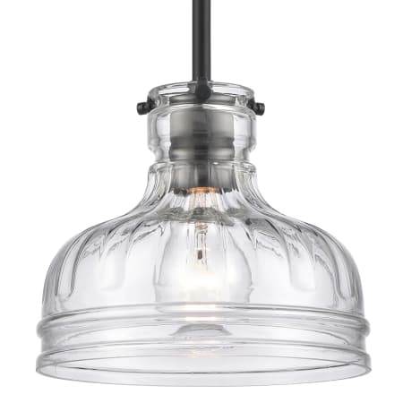 A large image of the Elk Lighting 67905/1 Matte Black