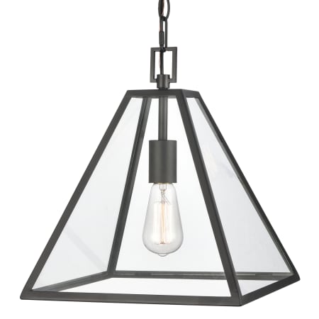 A large image of the Elk Lighting 68204/1 Matte Black