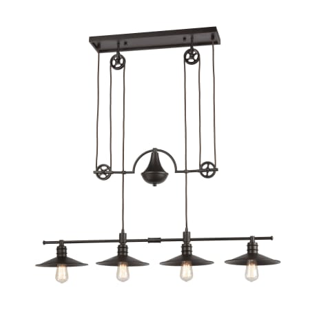 A large image of the Elk Lighting 69089/4 Oil Rubbed Bronze