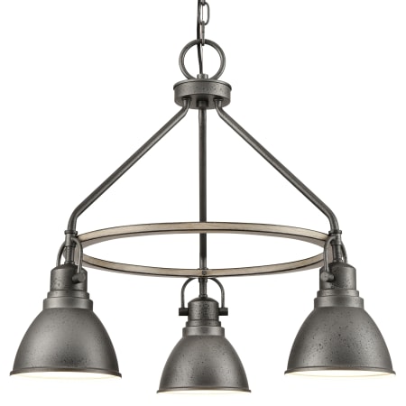 A large image of the Elk Lighting 69652/3 Iron / Palisade Gray