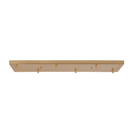 A large image of the Elk Lighting 6RC-SB Satin Brass