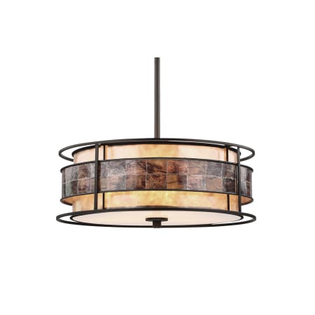 A large image of the Elk Lighting 70263/3 Tiffany Bronze