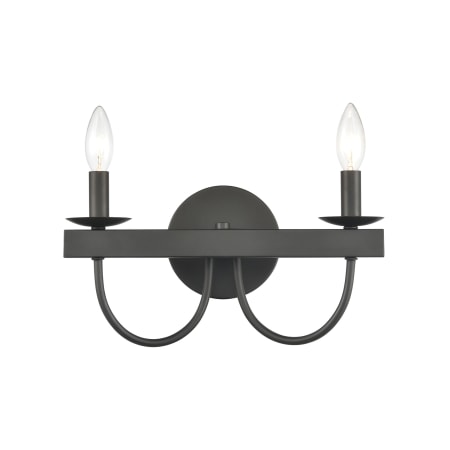 A large image of the Elk Lighting 75074/2 Black