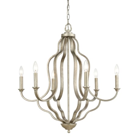 A large image of the Elk Lighting 75106/6 Dusted Silver