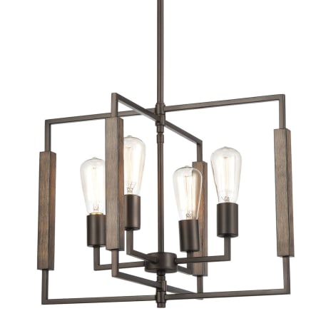 A large image of the Elk Lighting 75161/4 Oil Rubbed Bronze / Aspen