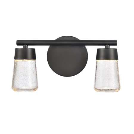 A large image of the Elk Lighting 81691/2 Matte Black