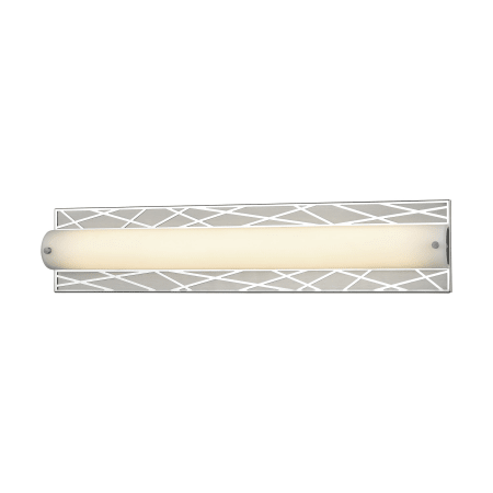 A large image of the Elk Lighting 85131/LED Polished Stainless / Matte Nickel