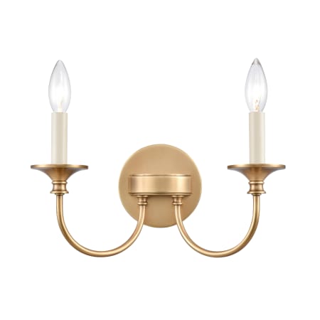 A large image of the Elk Lighting 89721/2 Natural Brass