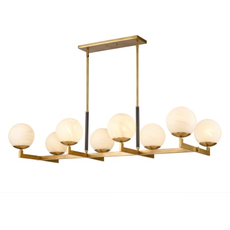 A large image of the Elk Lighting Gillian Linear 46 Natural Brass