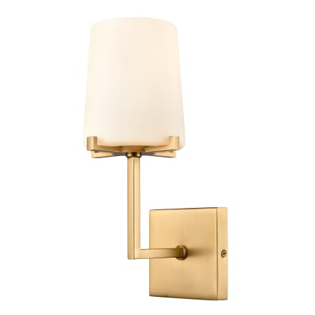 A large image of the Elk Lighting Votisse Vanity 6 Lacquered Brass