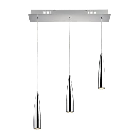 A large image of the Elk Lighting LC703-15-15 Chrome